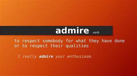 admireme|ADMIRE Definition & Meaning 